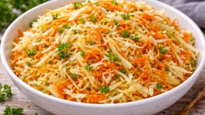 Самый быстрый овощной салат!