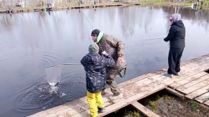 Фореливая рыбалка на безлимите РК «Фишка Петряиха»