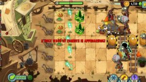 Один уровень до Зомбосса. Продолжение PVZ  2