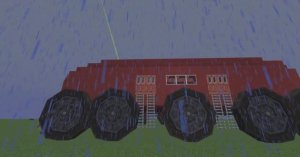 моя машина с  модом Create Aeronautics