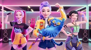 Танцевальная тренировка против Дерпи Тайгера 💃🐯 [Охотники за демонами из K-pop]