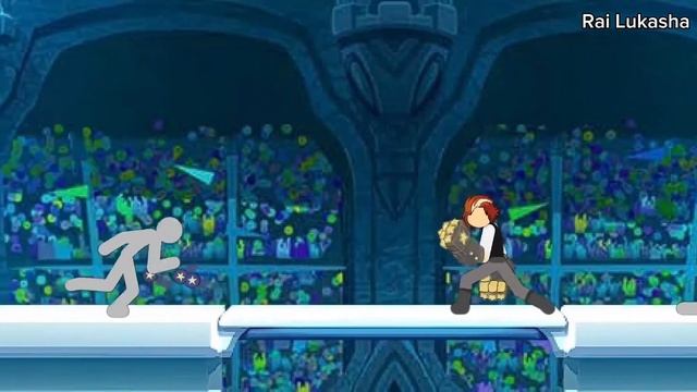 Meet The Legends - ALL Combos Stick Figure Brawlhalla Stick Nodes Animation