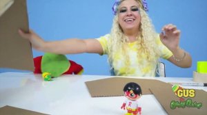 Ryan's Toys Come to Life in Gus the Gummy Gator's Dream Pretend Play fun!!!