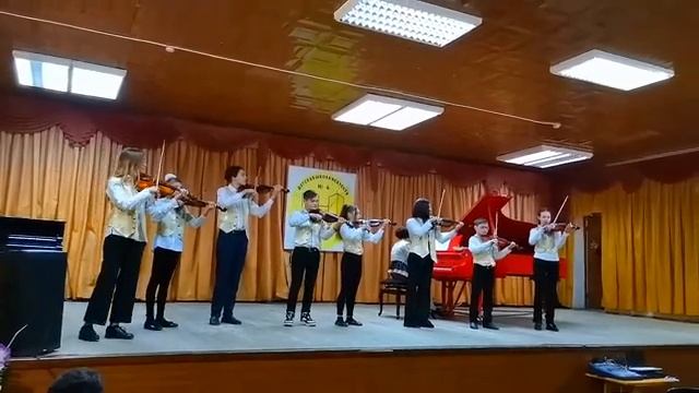 М.ТЕОДОРАКИС  СИРТАКИ  ансамбль ВИОЛИНО  ДМШ  № 13