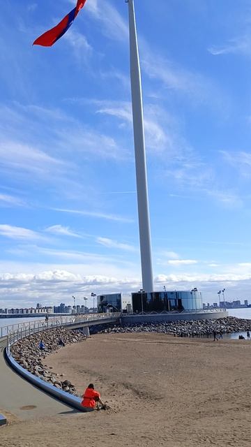 Санкт Петербург Прекрасный вид на Финский залив.