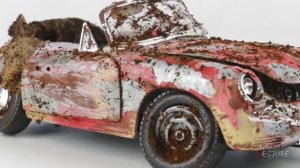 Реставрация заброшенного Porsche 356