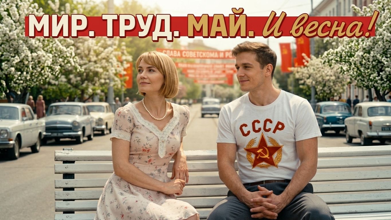 Мир. Труд. Май. И весна! 🌸 | Гимн весне и созиданию (Официальный клип)