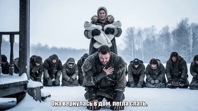 Она приютила СНЕЖНЫХ ЛЮДЕЙ_ то, что стояло у её дома на утро, ПУГАЕТ ДО СЛЕЗ!