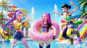 Веселье в аквапарке 💦🌊 [KPop Охотники на демонов]