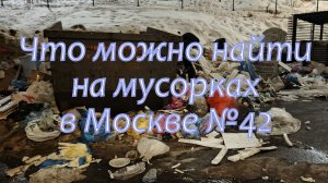 Что можно найти на мусорках в Москве №42