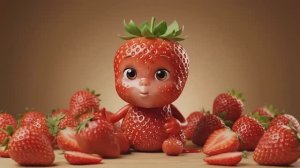 Милые или жуткие? Искусственный интеллект фруктовые мальчишки едят и танцуют приятное ASMR-видео
