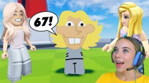 РИСУЮ 67 ОЖИВАЕТ в ROBLOX! С АЛЁНОЙ