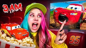НЕ СМОТРИ ВСЕ ФИЛЬМЫ НАСТОЯЩЕГО LIGHTNING MCQUEEN В 3 НОЧИ!!