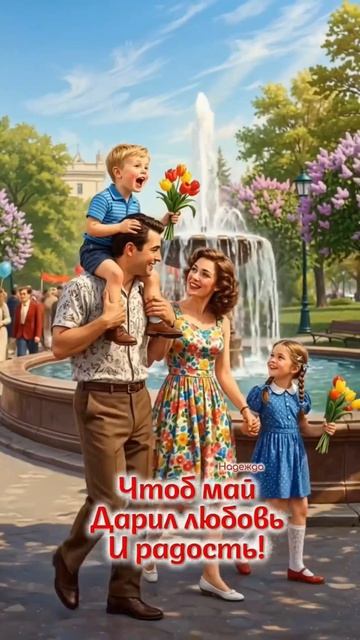 1 Мая!#музыкальнаяоткрытка