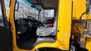 Быстрый обзор ISUZU  эвакуатор с автоКМУ желтый тросовый 4 тонн  2026 Фаст Трак 2026-04-13 12-54-13