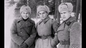В лесу прифронтовом - Песни военных лет - Лучшие фото - С берез неслышен