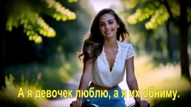 А я девочек люблю, а я их обниму.