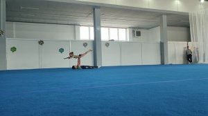 СмП 2 спортивный, Нечаева Алиса - Кондратьев Артем, ШСА «Пирамида - Запад», Балансовое упражнение