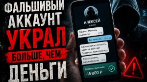 Фальшивый аккаунт украл больше, чем деньги