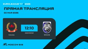 AFL26. Euroleague «C». Day 3. Сoruna - Shinnik