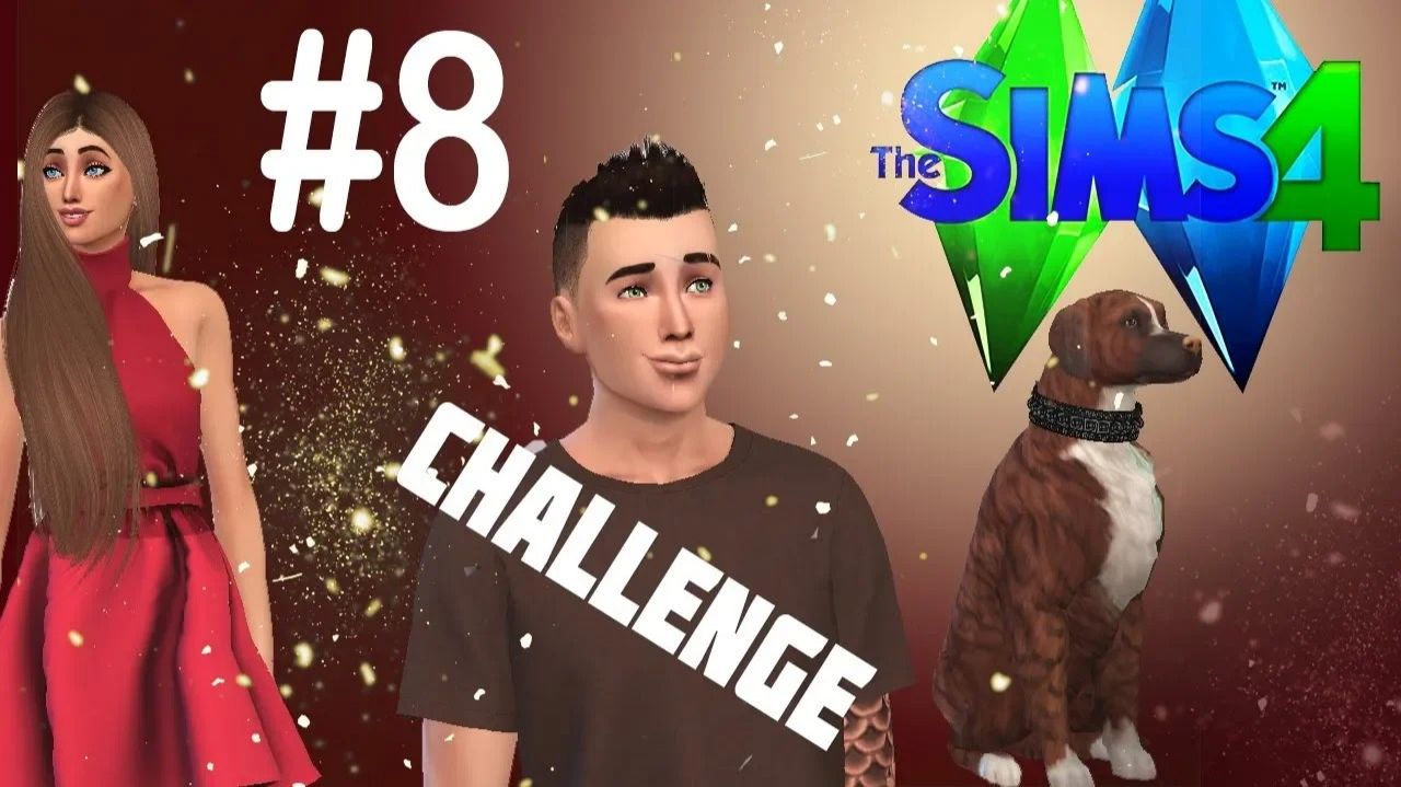 На свидании  The Sims 4 ЧЕЛЛЕДЖ #8