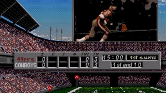 NFL's Greatest - San Francisco vs. Dallas 1978-1993 -SEGA CD- (USA) ДЕМОНСТРАЦИЯ