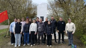 Первомайский субботник в селе Евстратовка