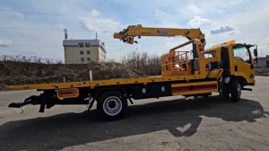 Быстрый обзор 2 ISUZU  эвакуатор с автоКМУ желтый тросовый 4 тонн  2026 Фаст Трак2026-04-13 12-51-38