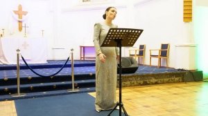 Моя самая любимая певица Евгения Красилова исполняет «Vidit suum dulcem natum».Орган—Олеся Кравченко