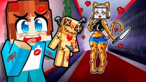 Я СБЕЖАЛ СО СВИДАНИЯ С ЛЕОПАРД ТВ ВУМЕН В МАЙНКРАФТ! КРАСЯ LEOPARD TV WOMAN MINECRAFT