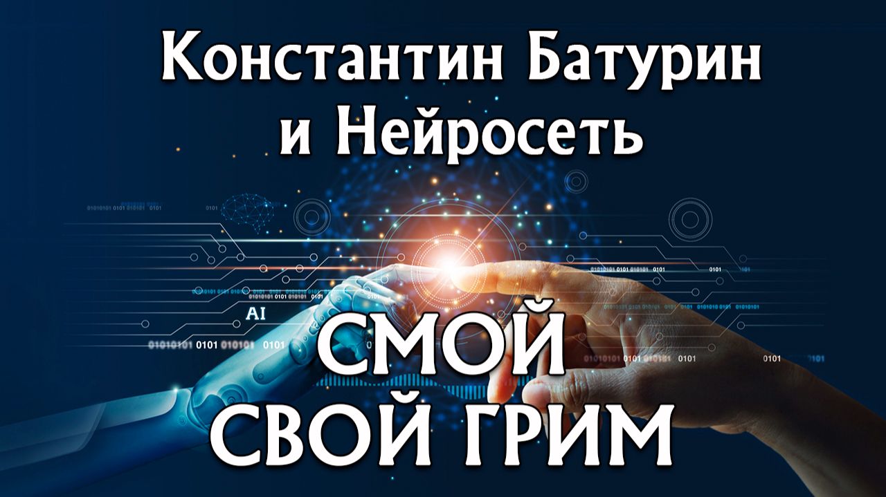Премьера песни 2026. СМОЙ СВОЙ ГРИМ - Константин Батурин и Нейросеть