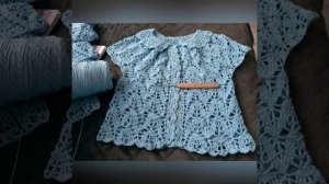 🌸📌Рабочий процесс 📌 нарядный комплект для девочки, платье и кофточка 🌸Вязание на заказ 🌸