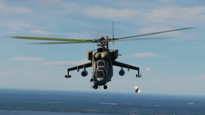 DCS Ми-24П: атака точки при помощи «Петровича».
