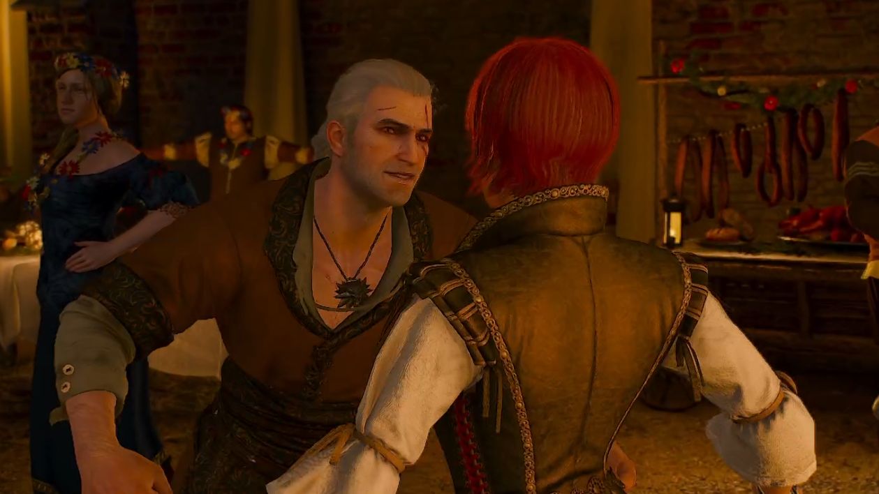 ПРАЗДНИК ДЛЯ СВОИХ  Как Геральт гулял на свадьбе [ The Witcher 3 Next-Gen Каменные Сердца #2 ]
