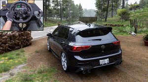 Volkswagen Golf R 2022 - Forza Horizon 5 | Руль Logitech G923🚗🔥