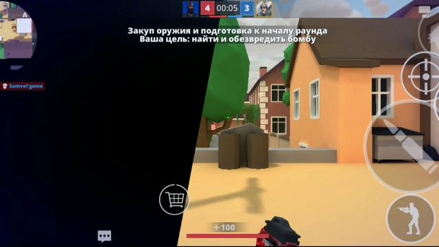 Играю с профессиональным ютубером в игре  Polywar!😎😀😱#polywar#