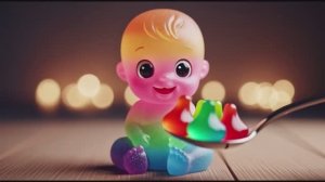 Милые или жуткие? фруктовые детеныши едят настоящие фрукты 🍓 Невероятно приятное ASMR-видео