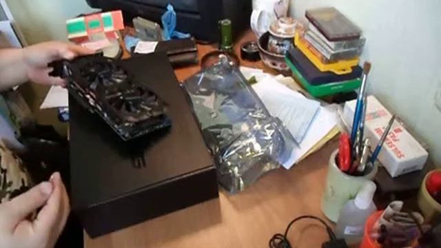 AMD R9-390   распаковочка