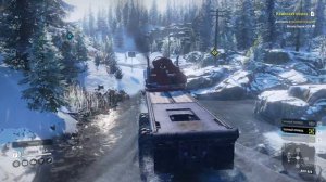 Каменная осыпь поручение SnowRunner Высокое напряжение Аляска северный порт