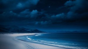 calm beneath the blue ocean.
