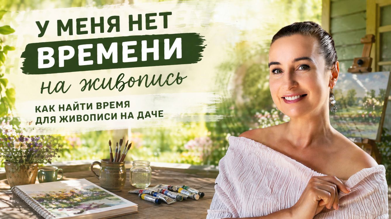 У меня нет времени на живопись