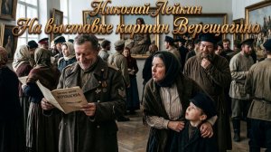 Николай Лейкин — На выставке Верещагина (Юмористический рассказ)