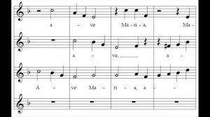 Канон  Ave maria (В.А.Моцарт)