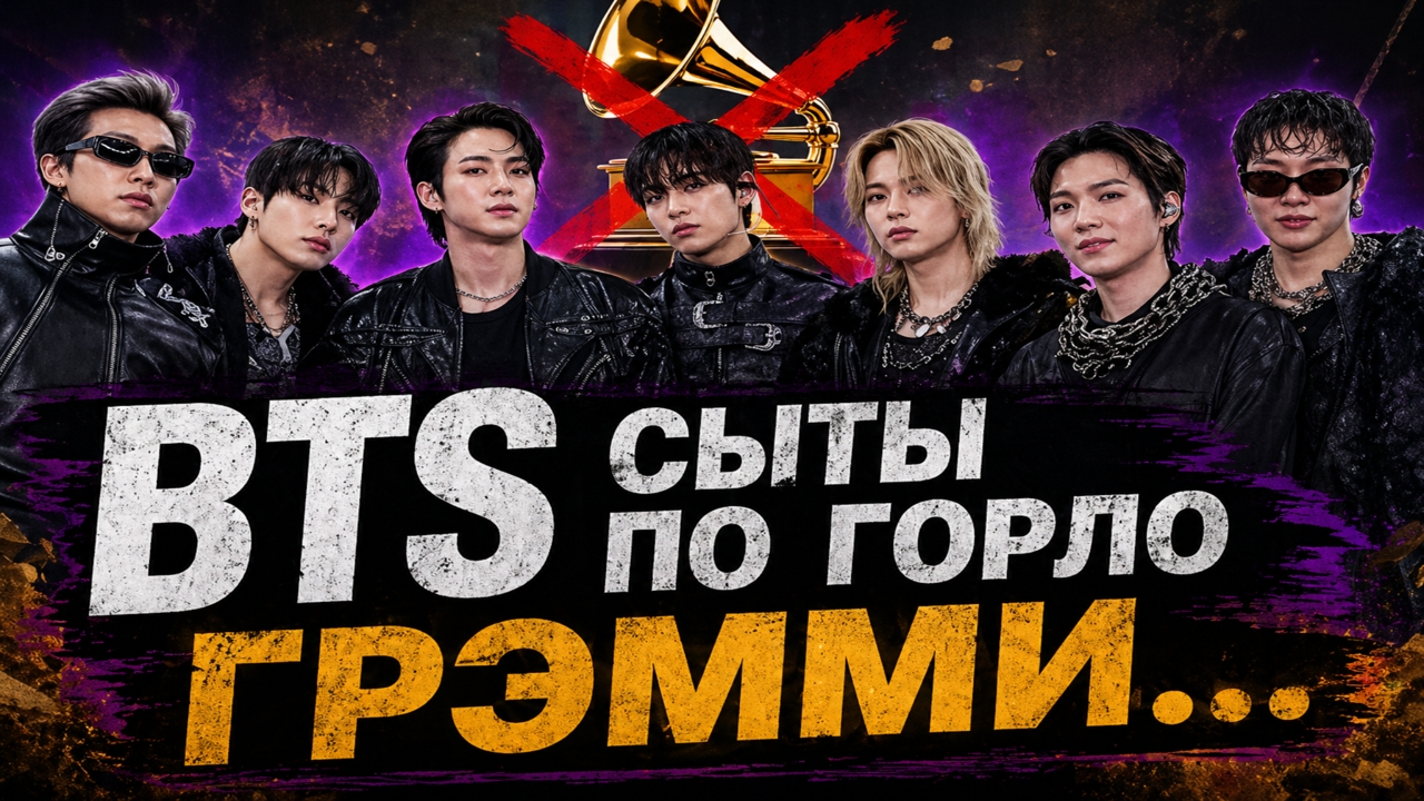BTS устали от "Грэмми"… и это наконец прозвучало 😳