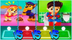 🐶 Щенячий патруль 🐶 Залипательное видео. Человек паук Райдер в Tiles Hop lvl 1 - Мультик