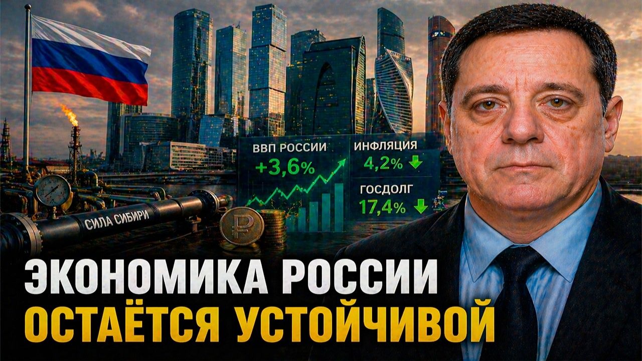 Экономика России остаётся устойчивой!