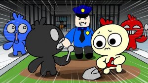 Копай чтобы сбежать ⛏! Краткое содержание комикса! Анимация