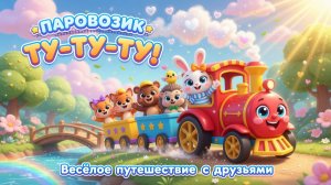 МУЛЬТИК‑ПЕСЕНКА: ПАРОВОЗИК ТУ-ТУ-ТУ  | Развивающие детские песни и мультики
