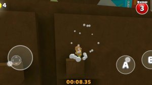 как увидеть цветную стенку в игре Super Bear Adventure. Ярик5228.