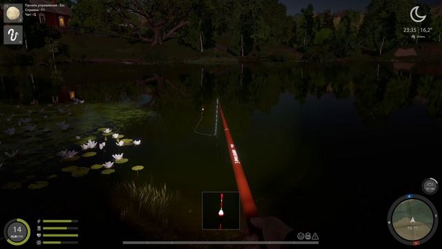 Russian Fishing 4 44 серия ловля плотвы